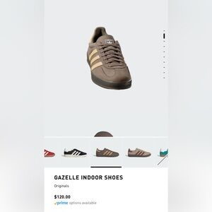 Adidas Gazelle Brown Sneakers